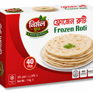 নির্মল ফুড ফ্রোজেন রুটি - ৪০ পিস / ১ কেজি (Nirmal Food Frozen Roti - 40 Pcs / 1 kg)